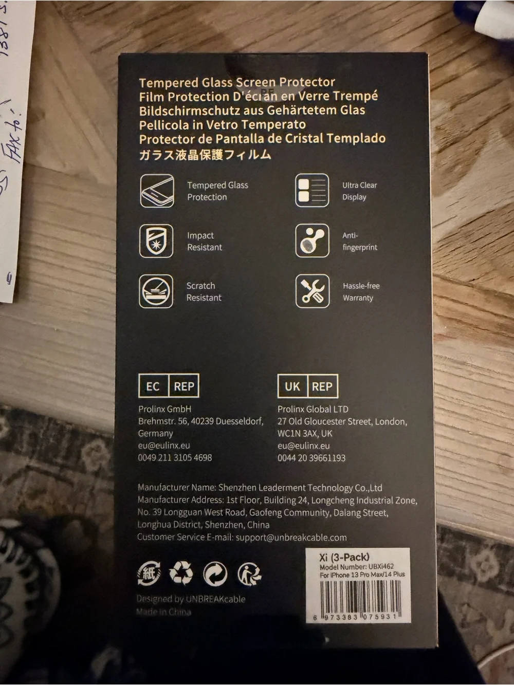 UNBREAKcable IPhone Screen Protectors (3)